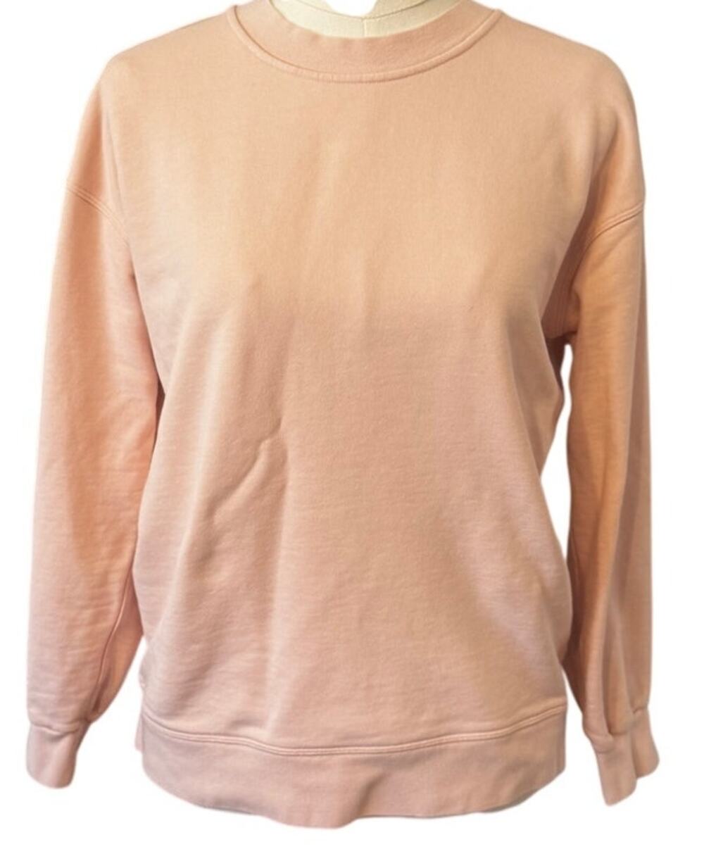 Lululemon Perfectly Oversized Crew Pink Bliss Sweatshirt Relaxed Pullover Size 2